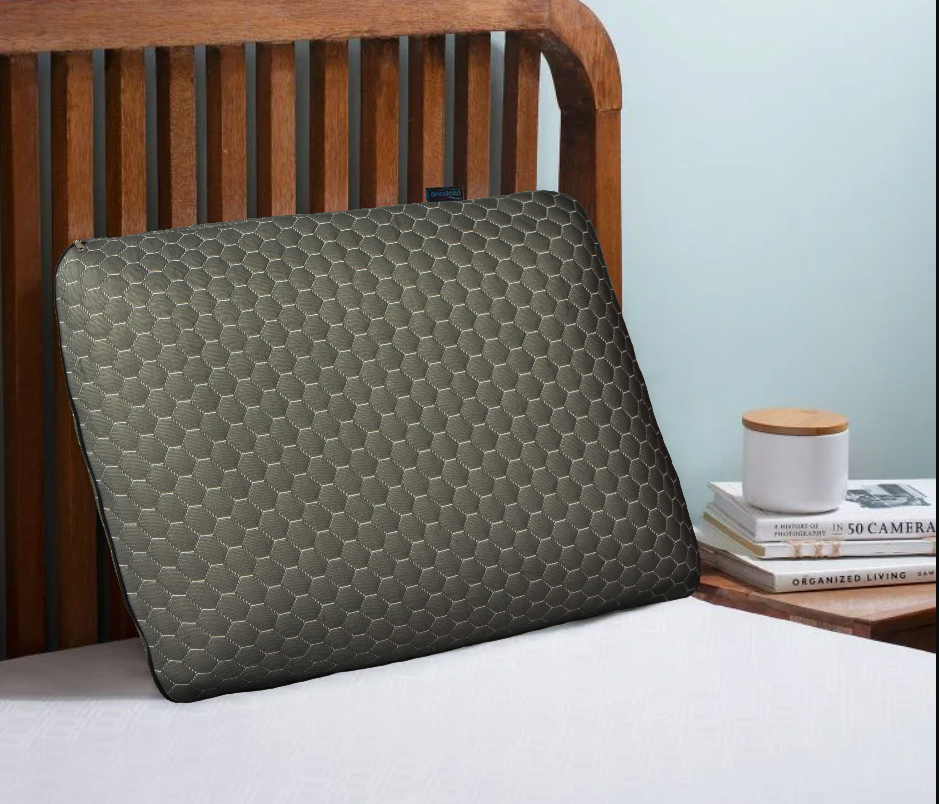 OrkaSleep Memory Foam Pillow - Eco Contour Premium Plus  19x12x4 Inches  