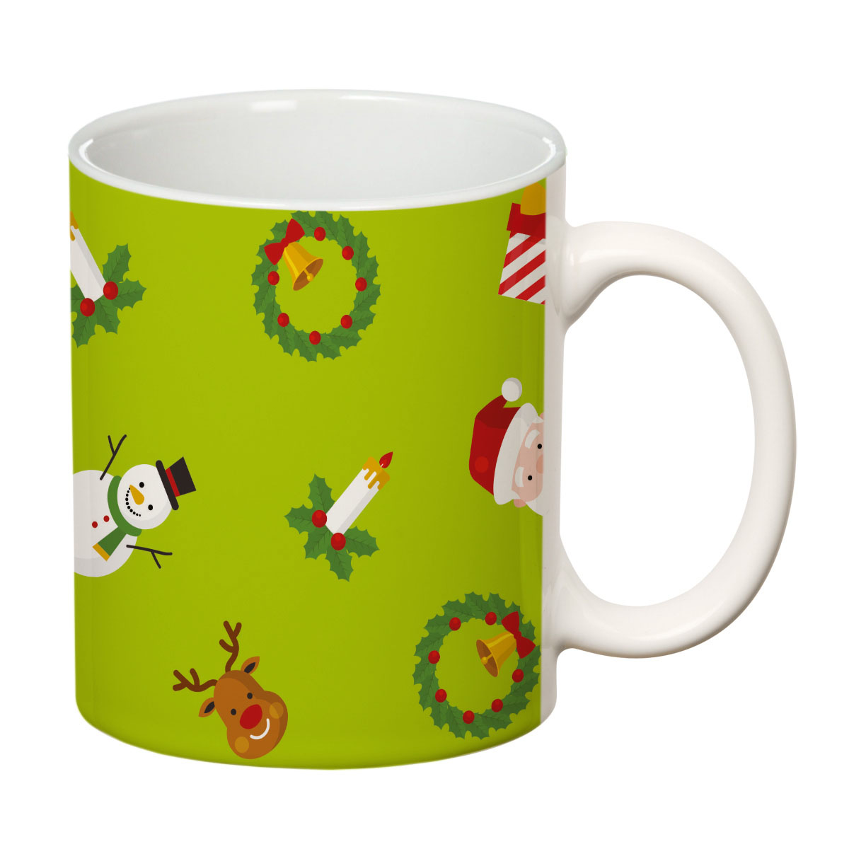 ORKA Coffee Mug 2 Christmas Theme 11 Oz   