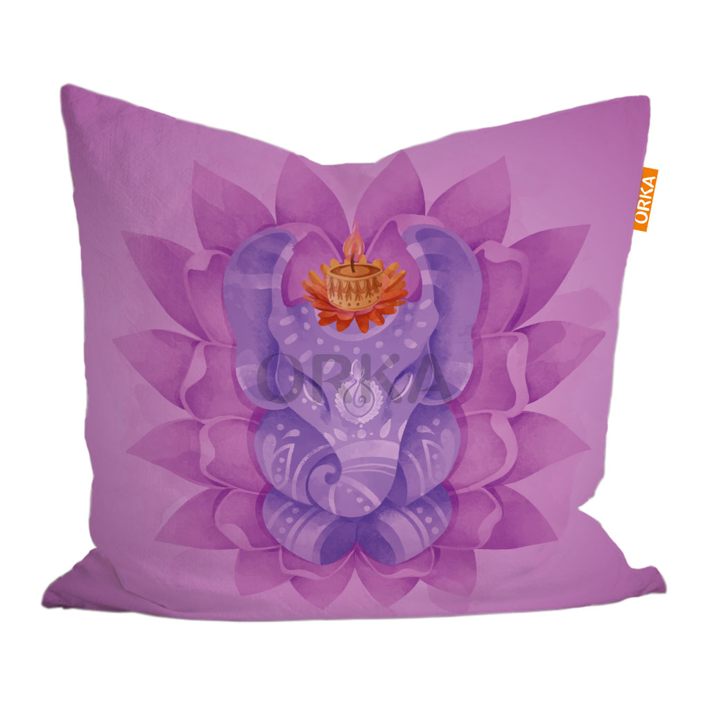 ORKA Digital Printed Diwali Cushion 30  