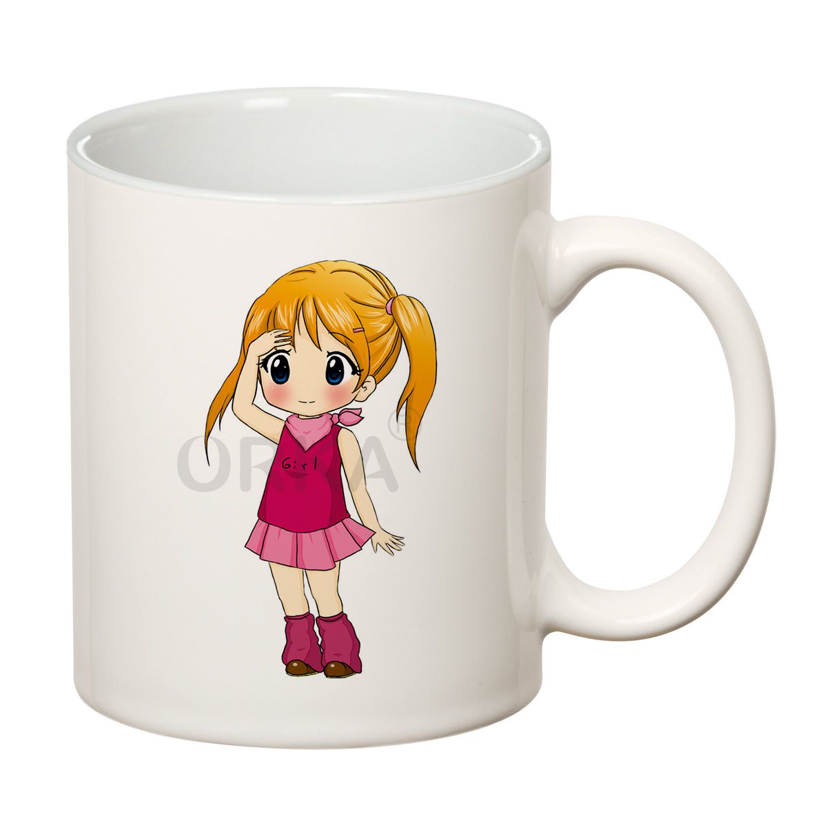 ORKA Coffee Mug Quotes Printed(Doll) Theme 11 Oz   