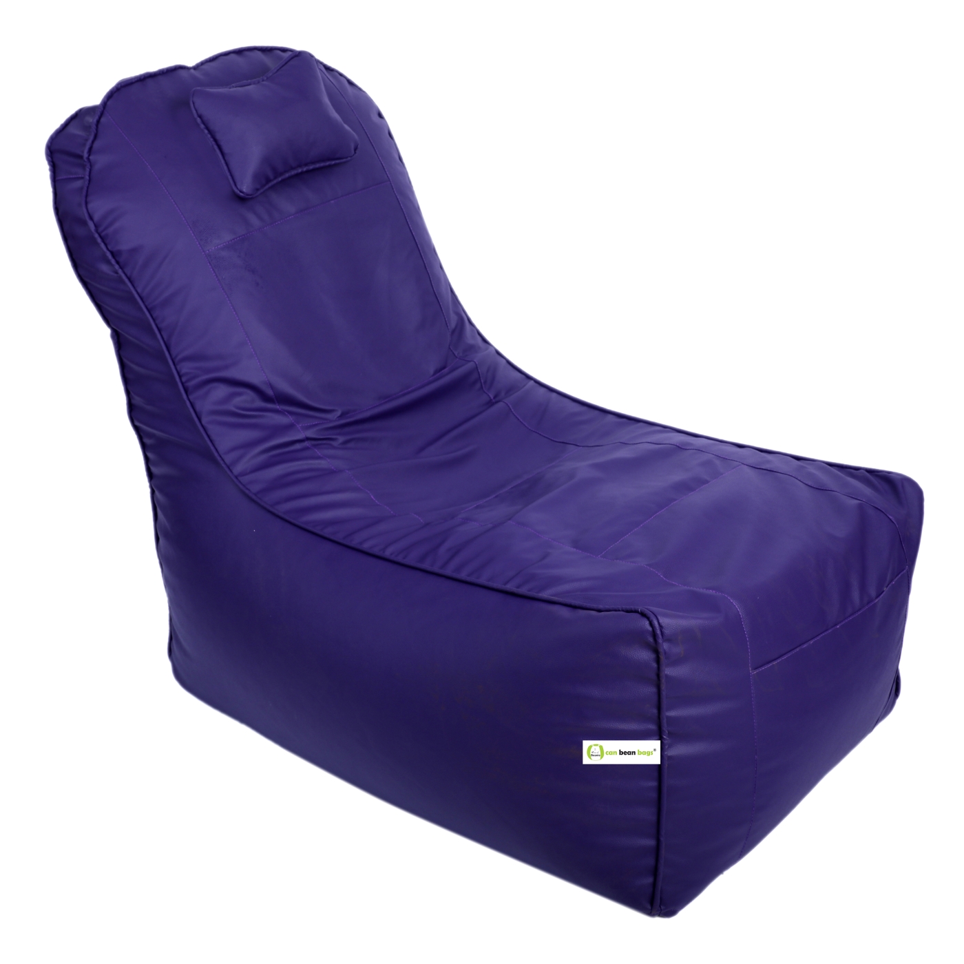 Can Bean Bags Video Rocker With Head Rest Purple  