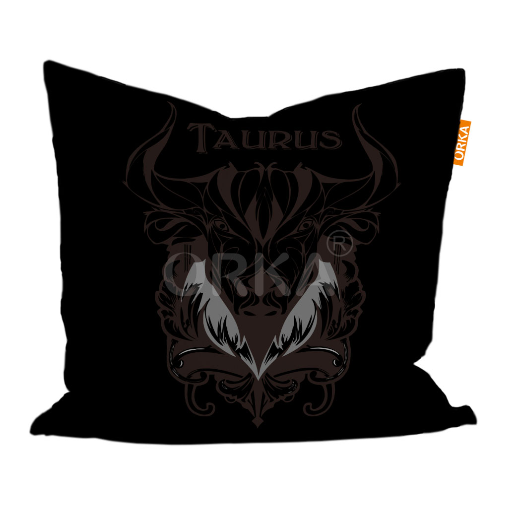 ORKA Taurus Sunshine theme Digital Printed Cushion 16