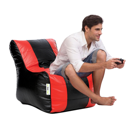 ORKA Classic Gamer Chair Cover Without Beans -  Red And Black