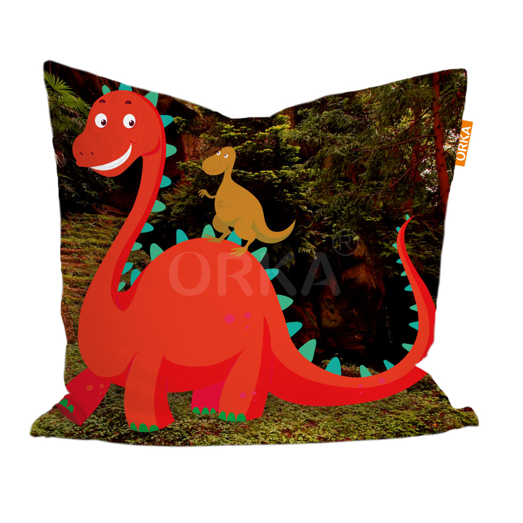 ORKA Digital Printed Wildlife Theme Cushion  12  