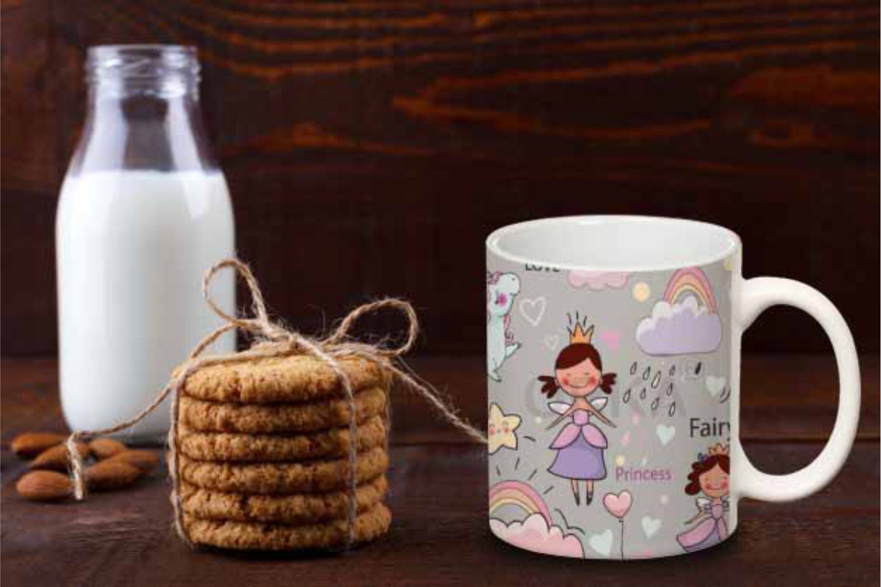ORKA Coffee Mug Princess Theme 11 Oz 8  