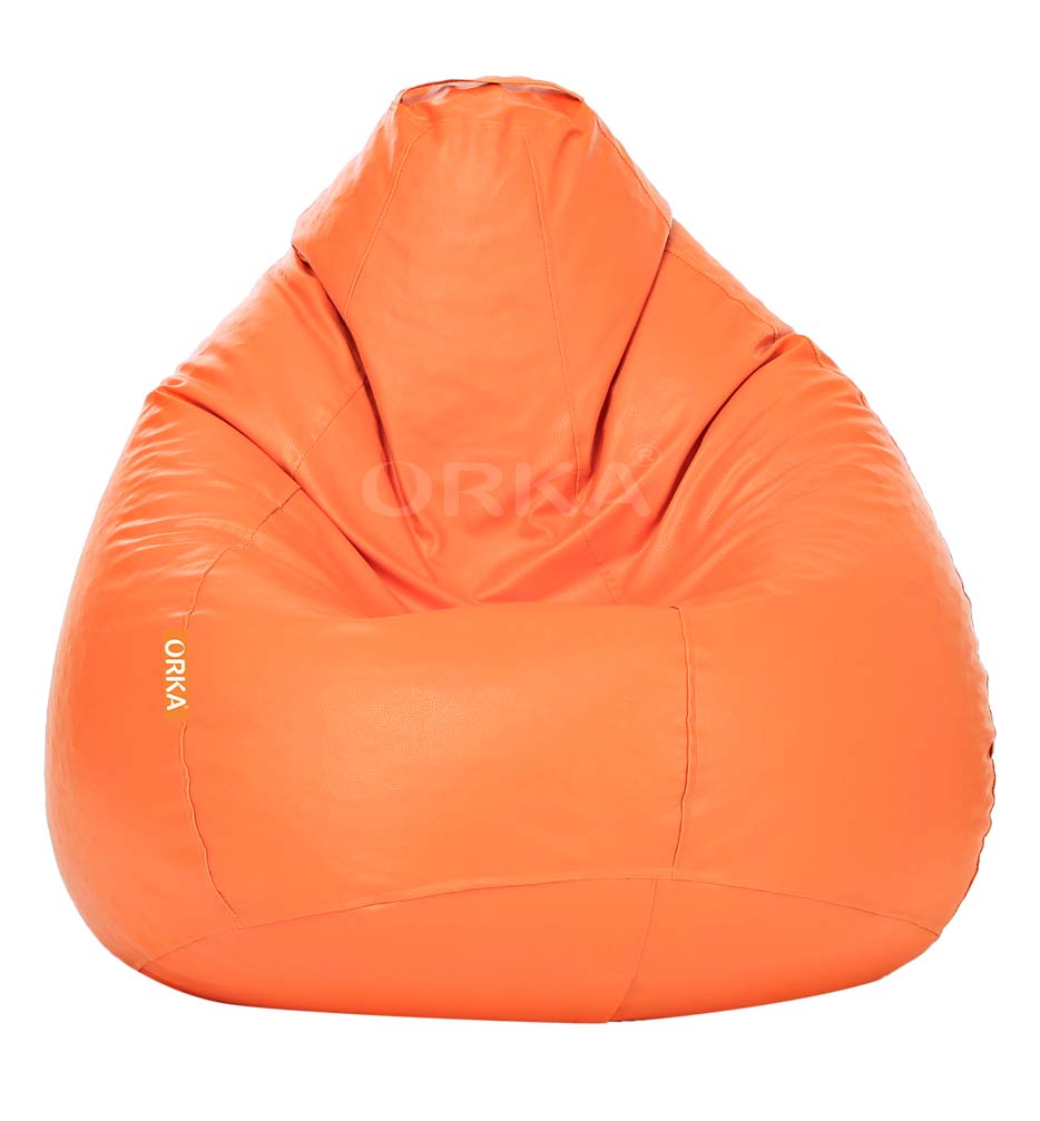 Orka Classic Orange Bean Bag  