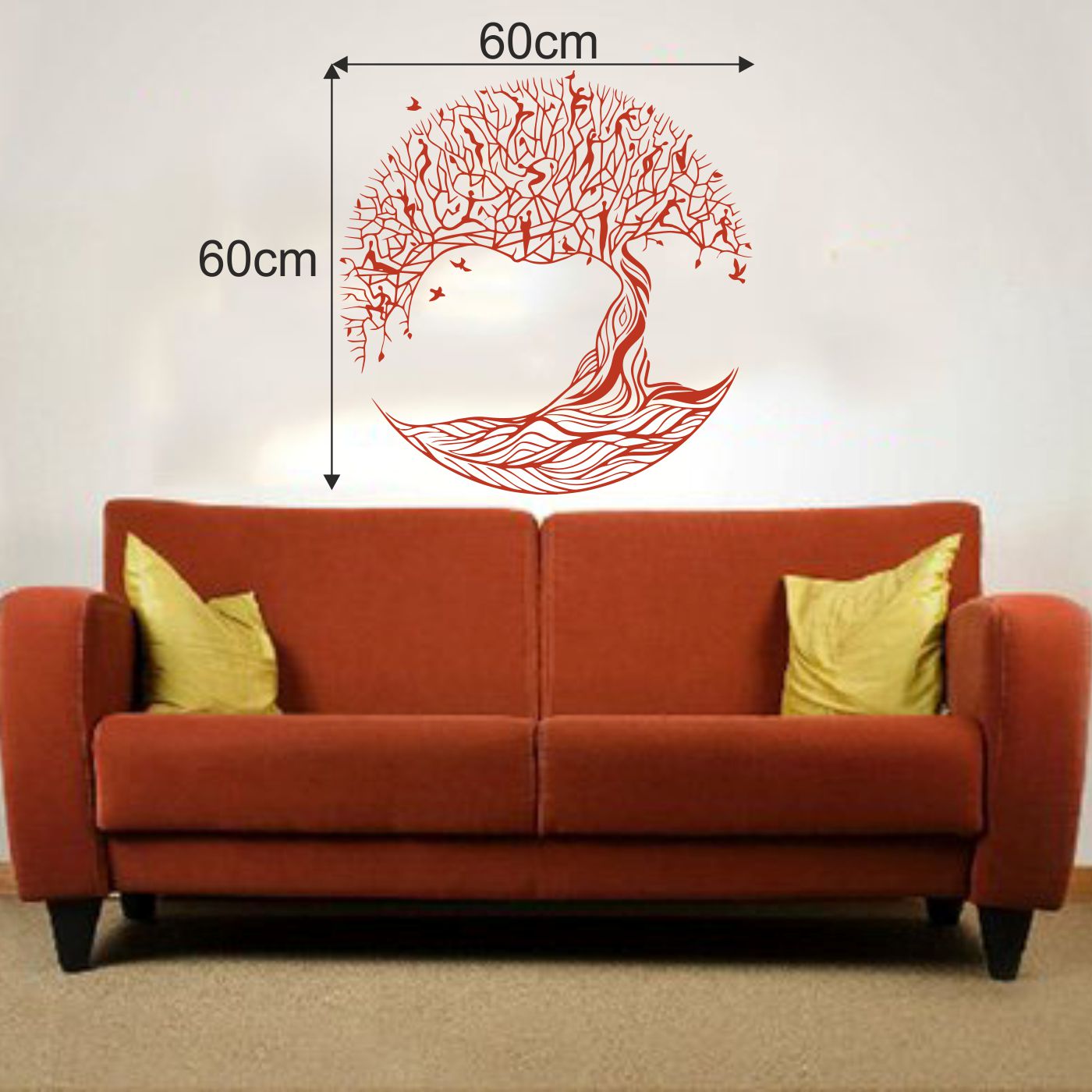 ORKA Nature Wall Decal Sticker 85  