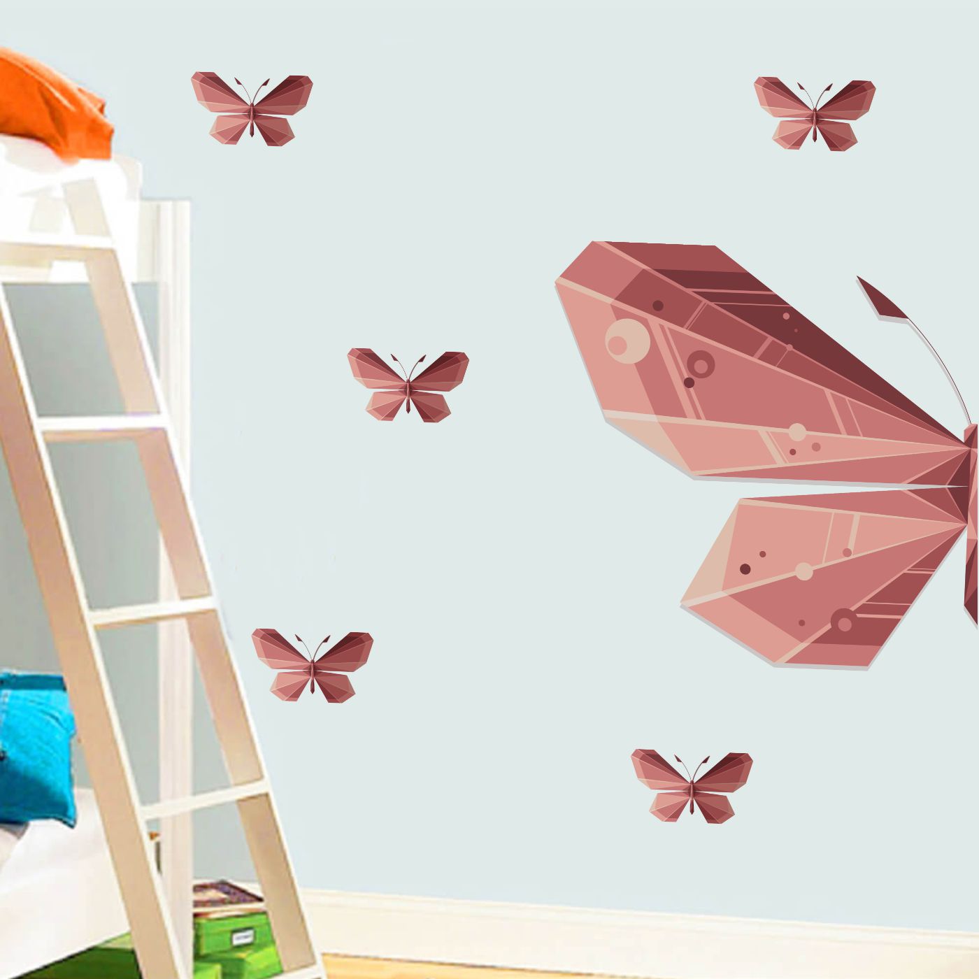 ORKA Butterfly Theme Wall Decal Sticker 25  