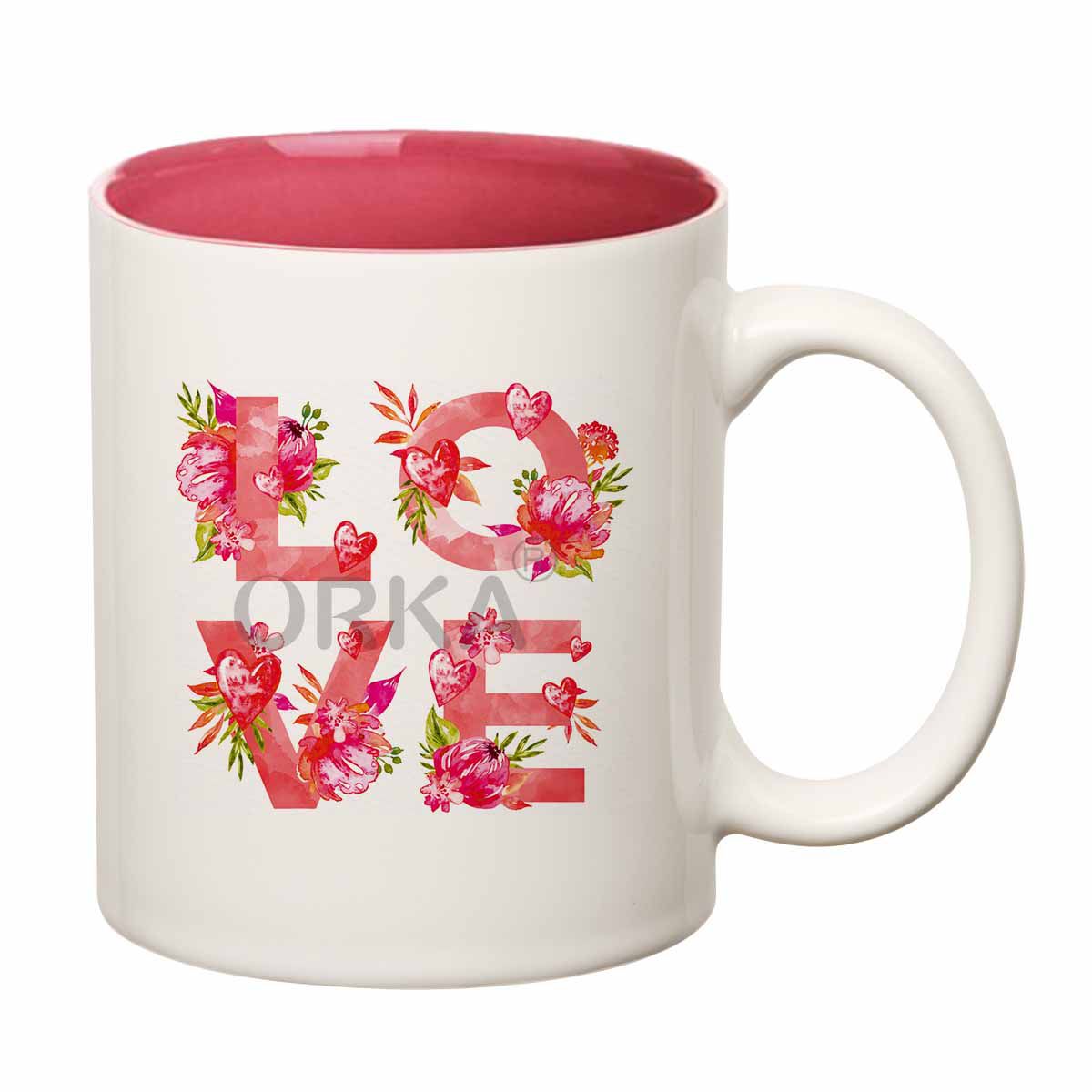 ORKA<sup>®</SUP> Design Character Love Theme Coffee Mug  