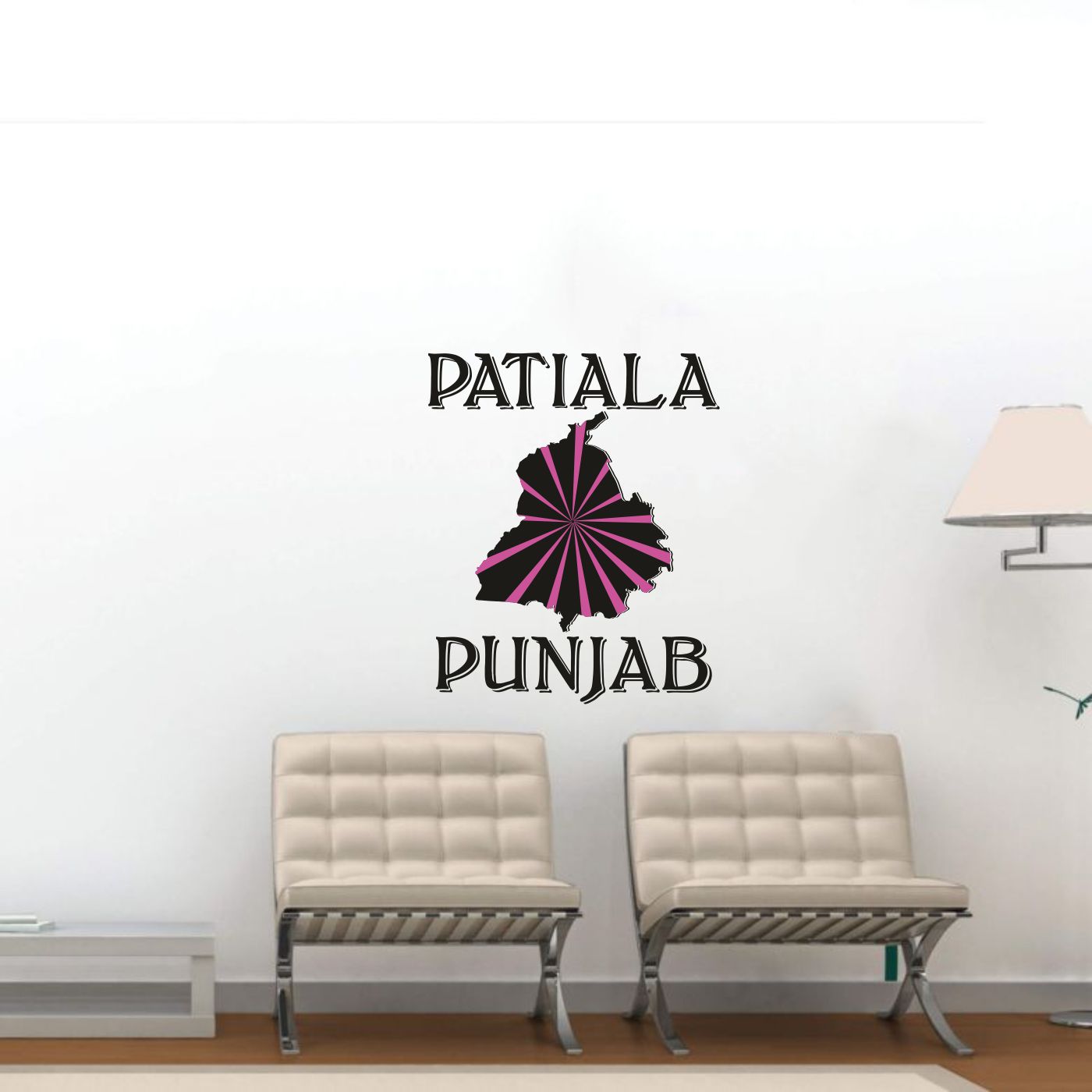 ORKA Punjabi Theme Wall Sticker 11  