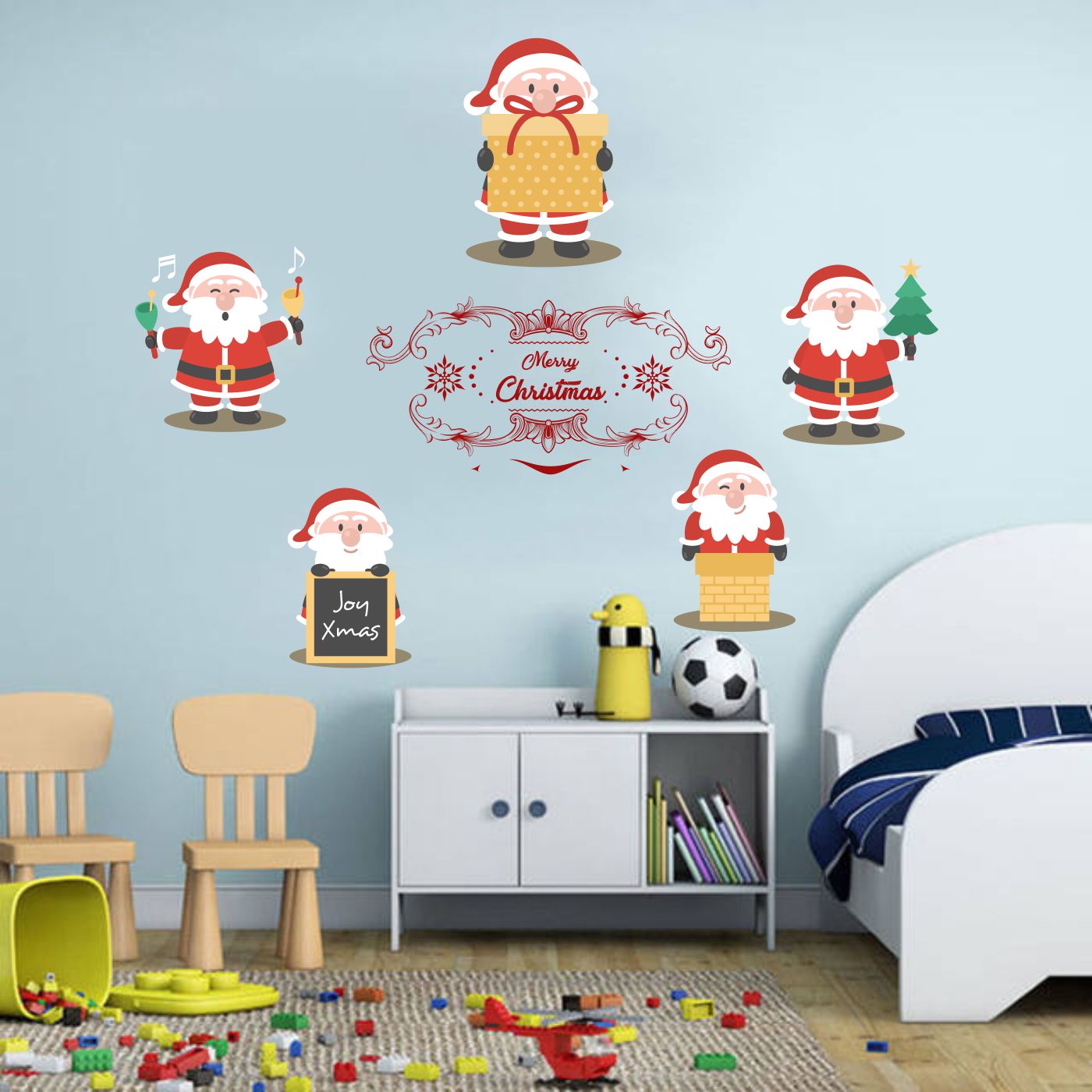 ORKA Christmas Theme Wall Sticker 16  