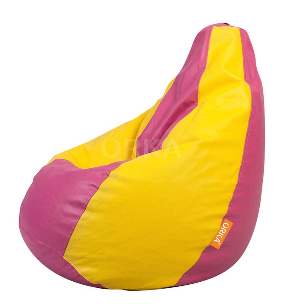 Orka Classic Purple Yellow Bean Bag  