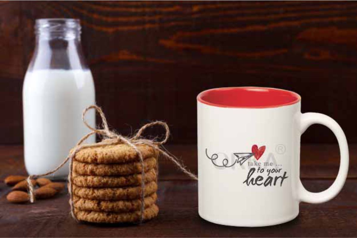 ORKA Take Me To Your Heart Theme Valentine Coffee Mug  