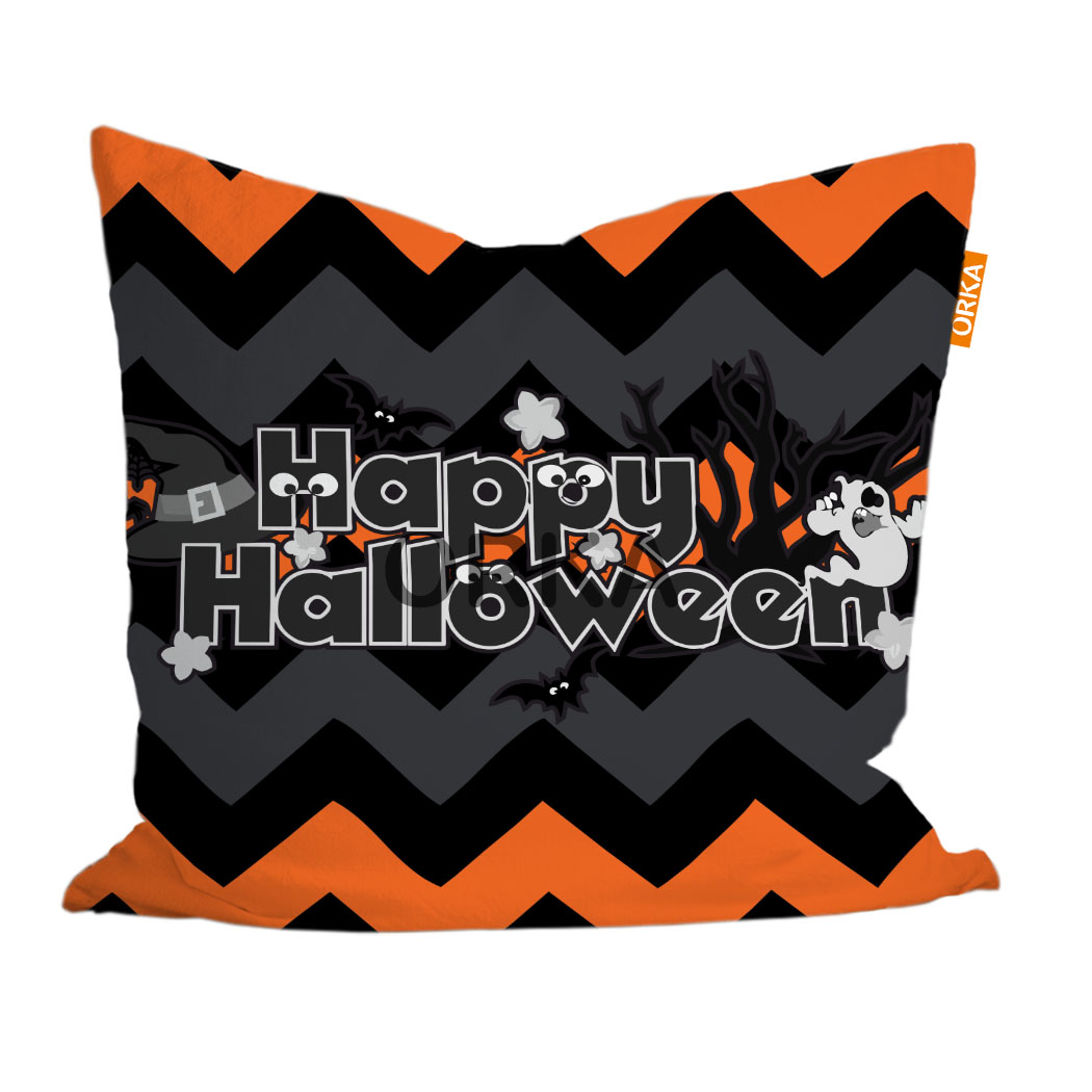 ORKA Digital Printed Halloween Cushion  14  