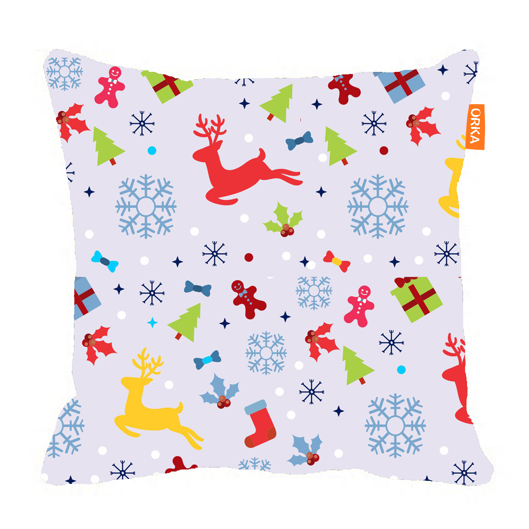 ORKA Digital Printed Christmas Cushion 8  