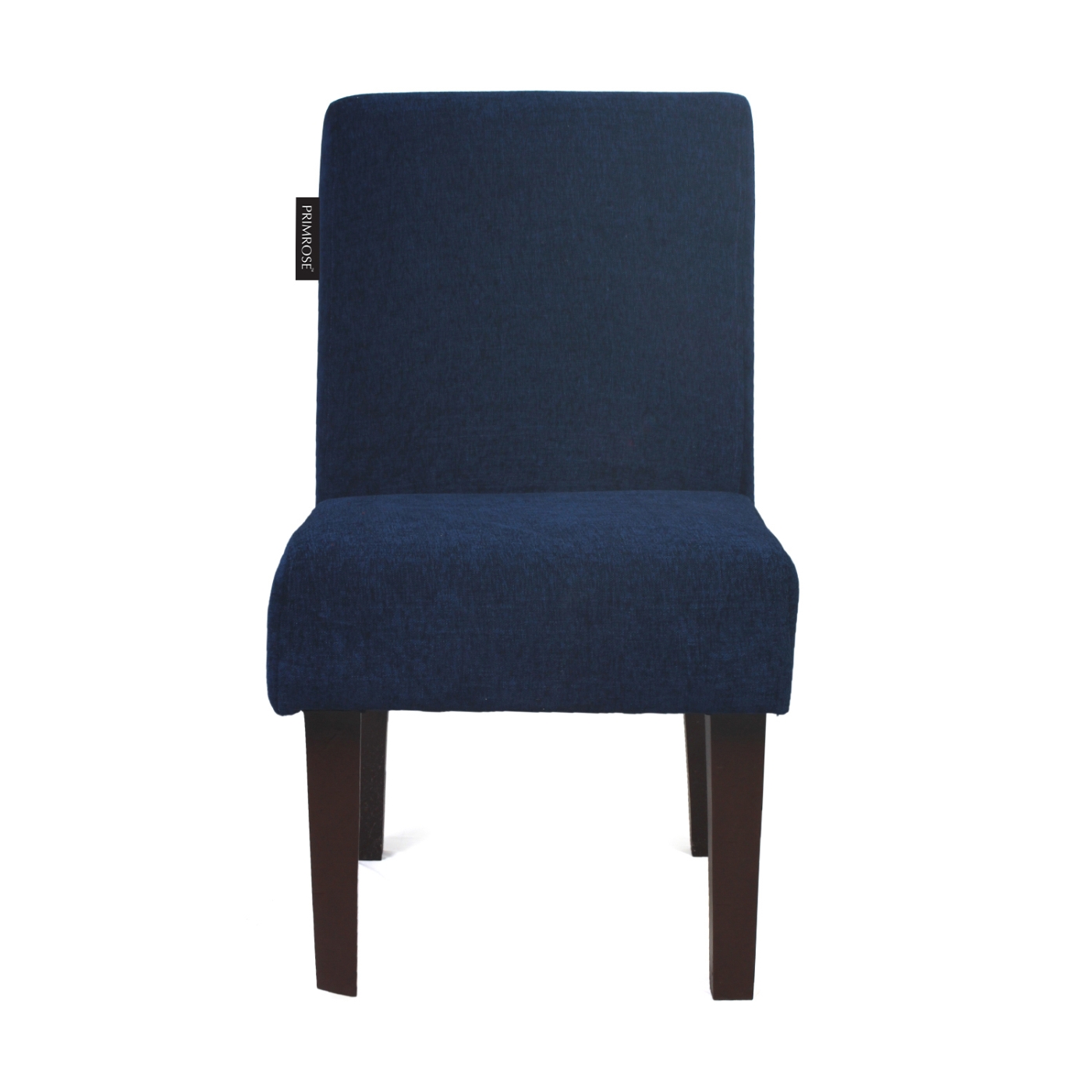 PRIMROSE Betty Molfino Fabric Combo Of 2 Chair And 1 Ottoman - Blue  