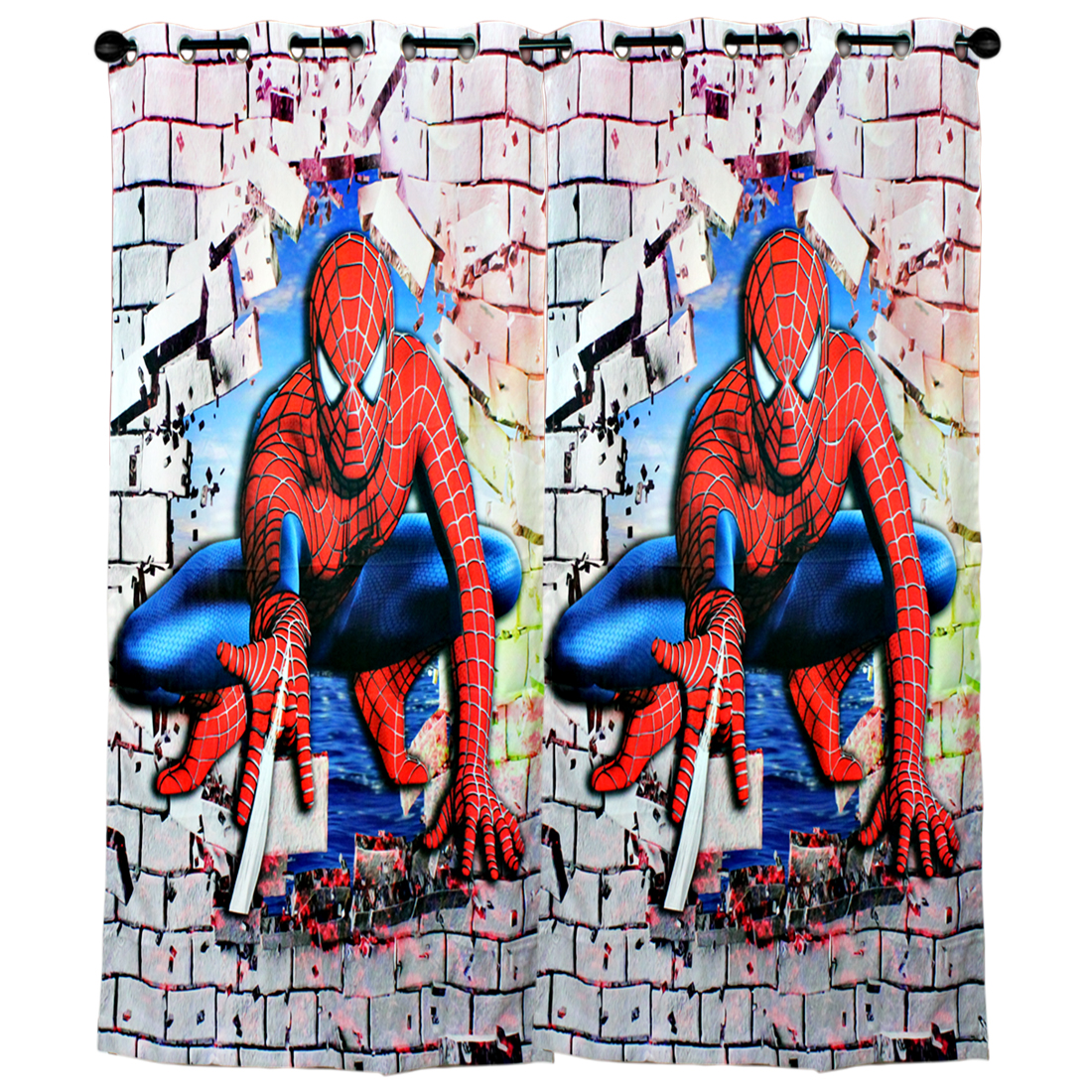 ORKA Spider Man Digital Printed Door Curtain  