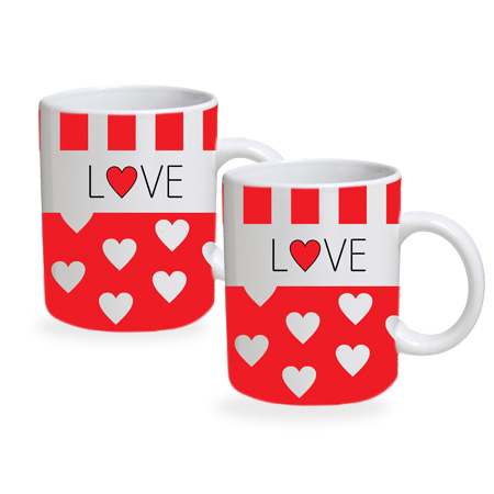 ORKA Valentine Theme Coffee Mug Combo 58  