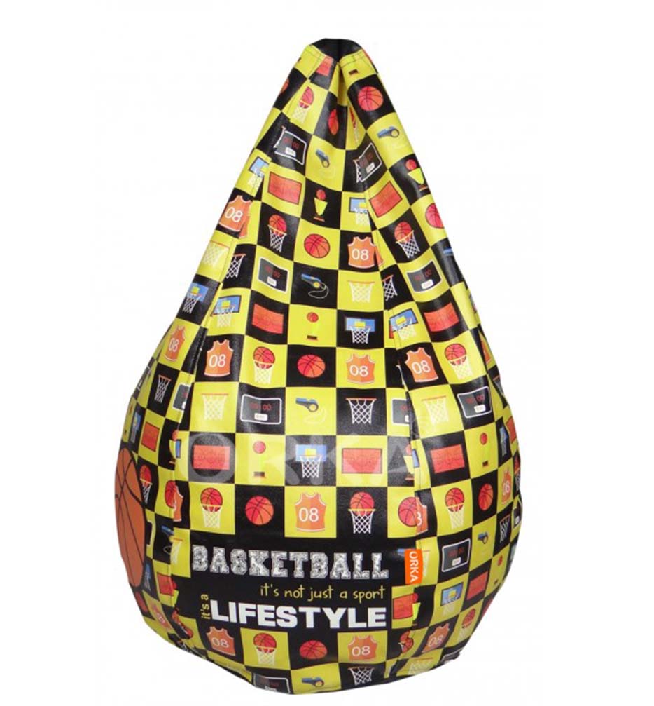 Orka Digital Printed Bean Bag Basketball Lifestyle Theme  