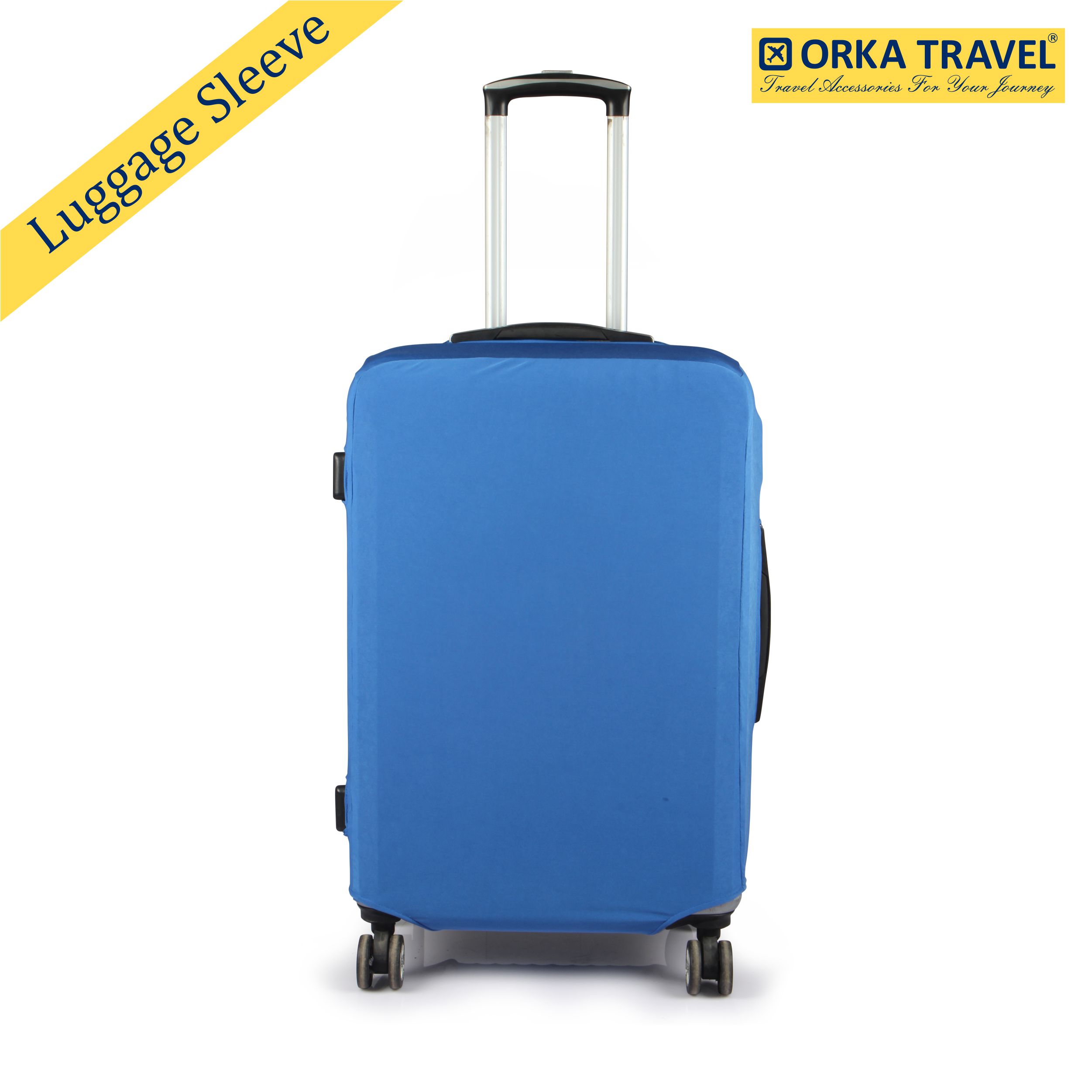 Orka Travel Luggage Cover Medium Blue