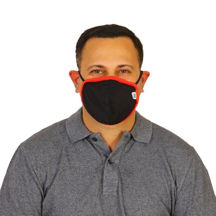 OMED Plain Spandex Fabric Face Mask-Multicolor Set Of 10 Masks  