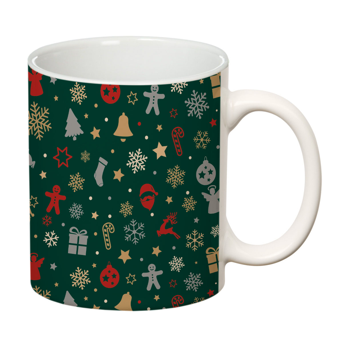 ORKA Coffee Mug Christmas Theme 11 Oz 