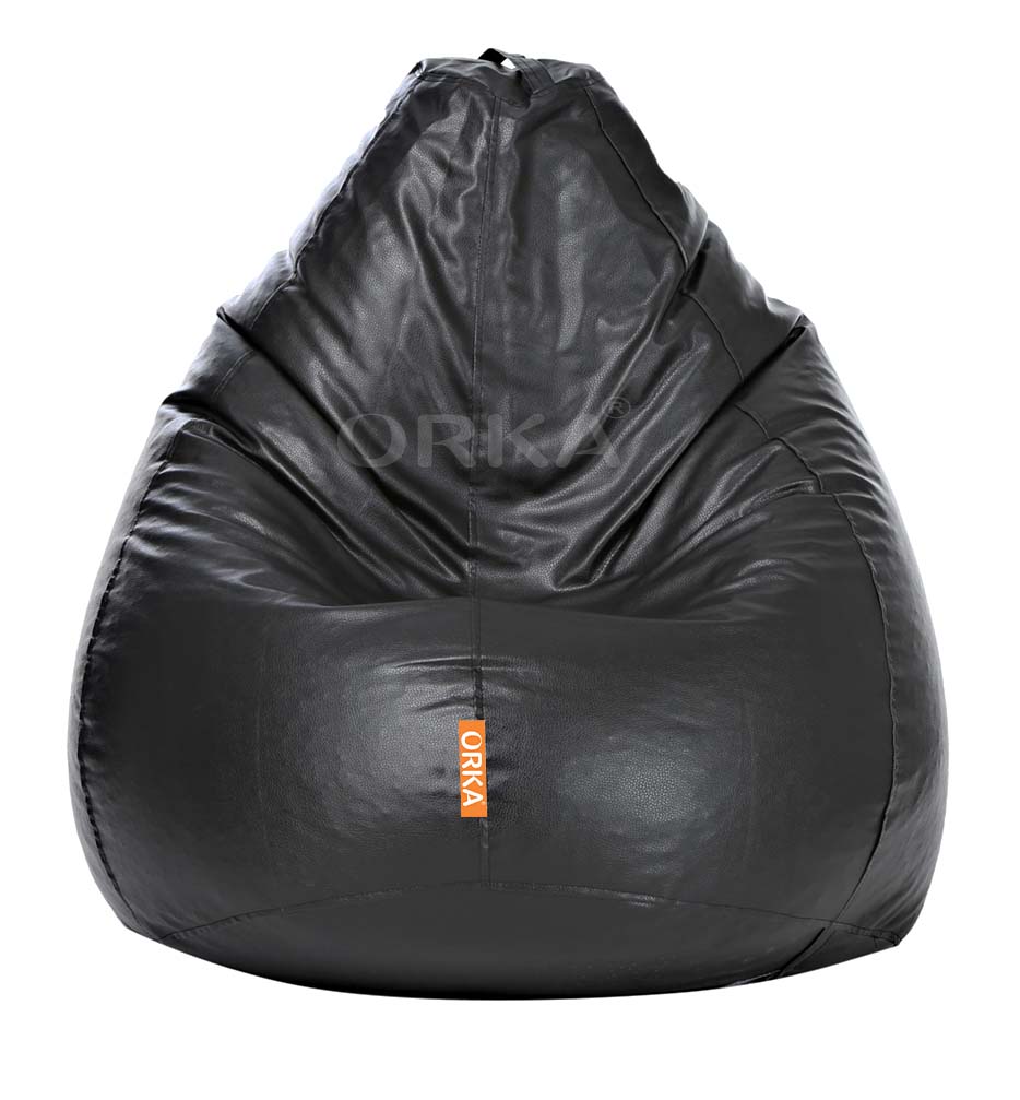 Orka Classic Black Bean Bag   XXL  Cover Only 