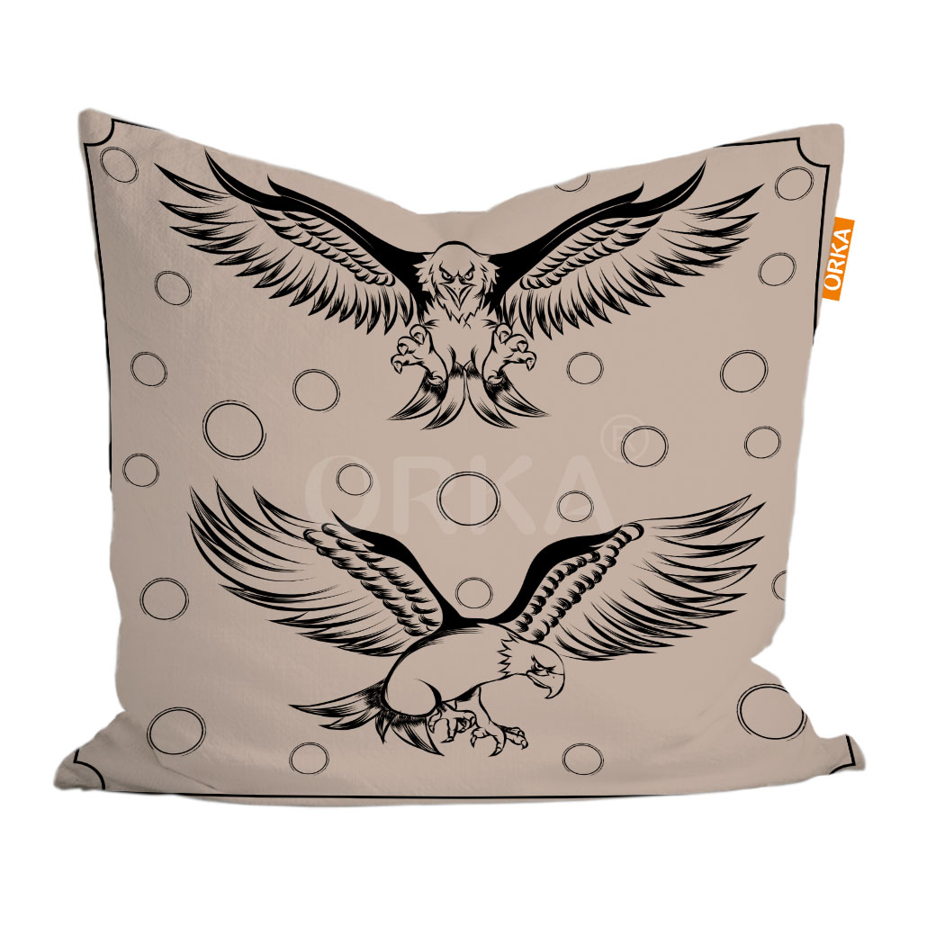 ORKA Digital Printed Wildlife Theme Cushion 2  