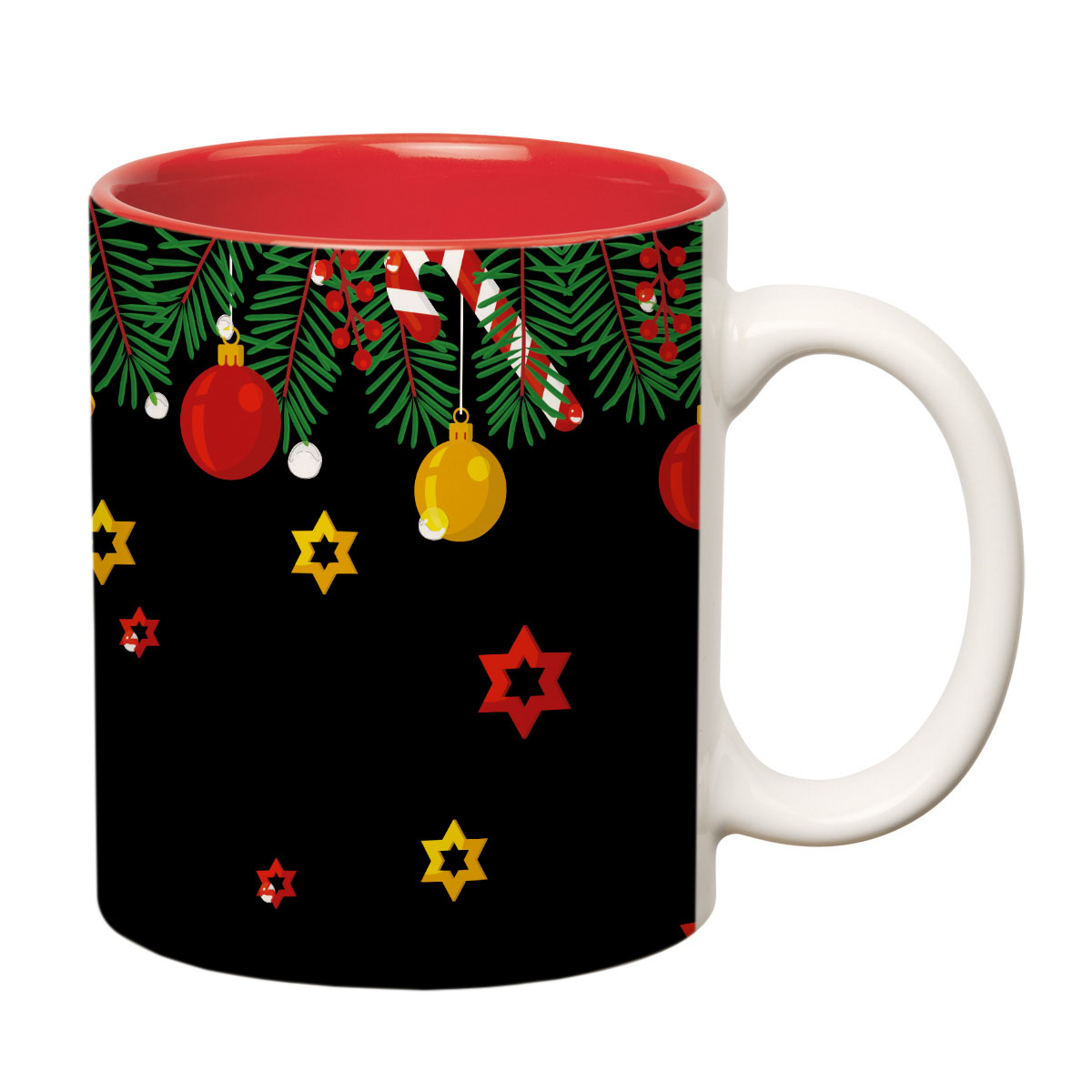 ORKA Coffee Mug 3 Christmas Theme 11 Oz   