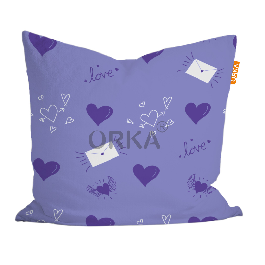 ORKA Valentine Theme Digital Printed Cushion 9  