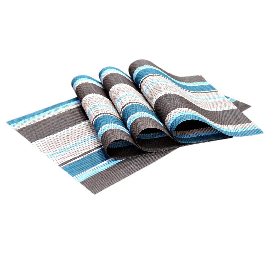 ORKA PVC Dining Table Placemat 4-Piece Set-Multicolor  