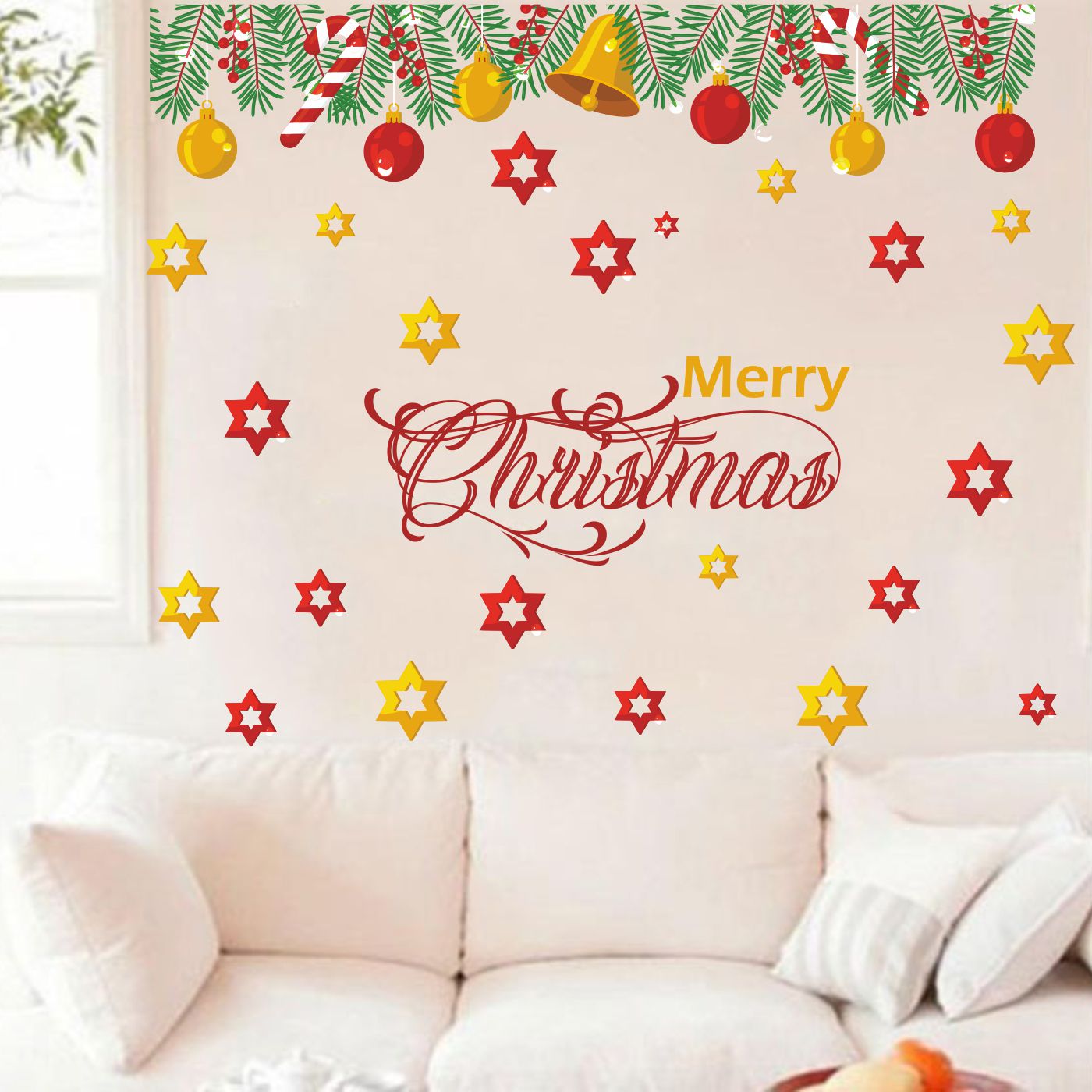 ORKA Christmas Theme Wall Sticker 30  