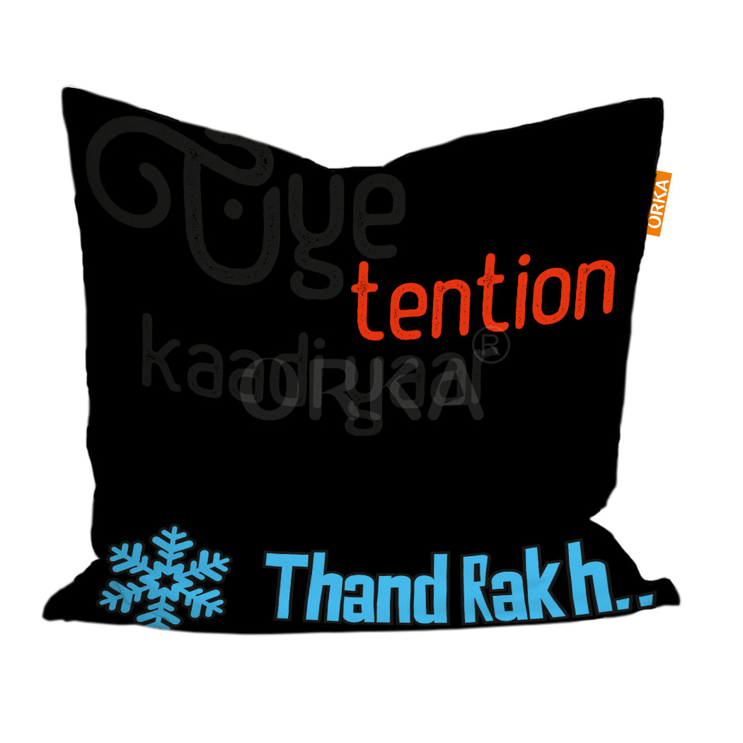 ORKA Punjabi Theme Digital Printed Cushion 3  