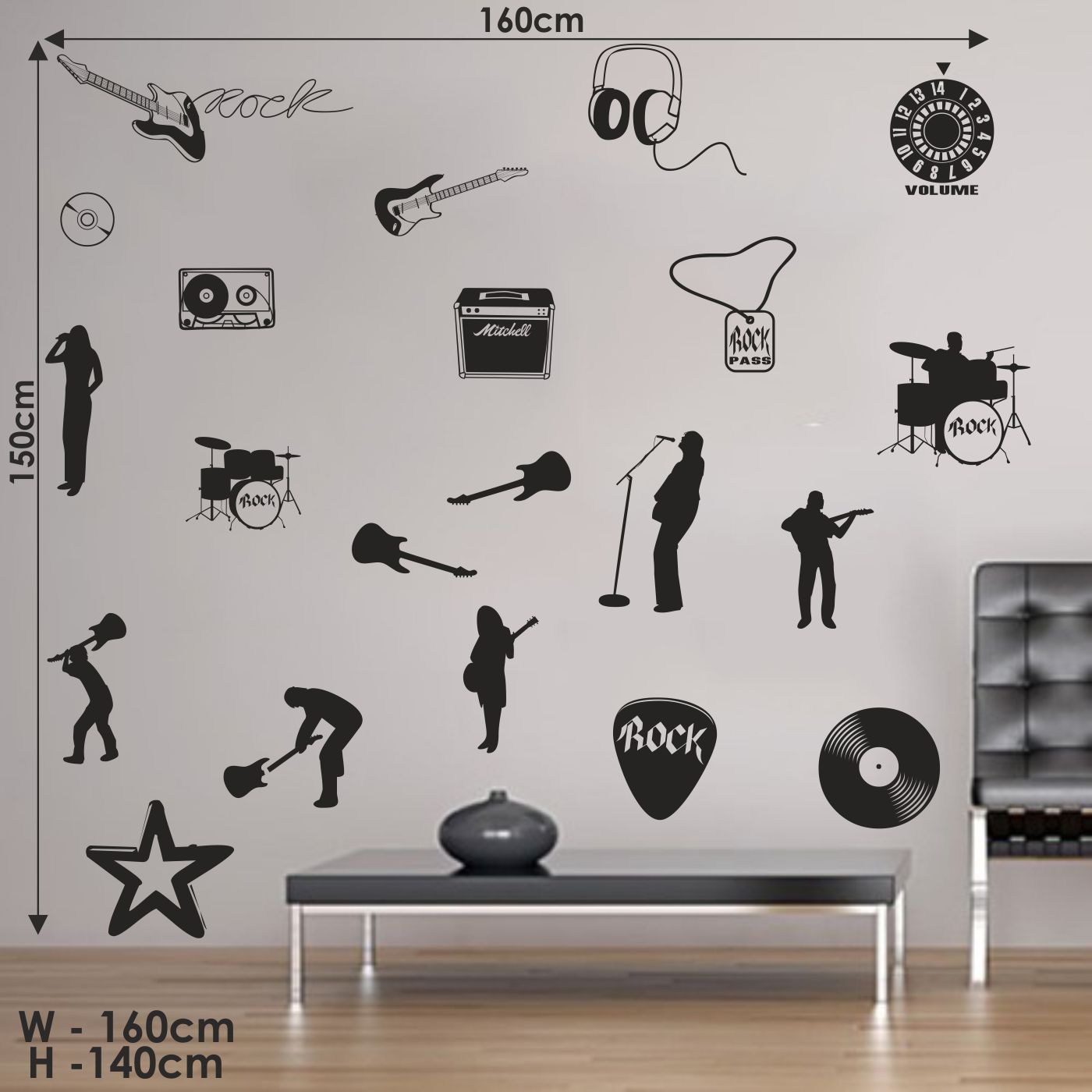 ORKA Quotes Wall Sticker 5   XL 