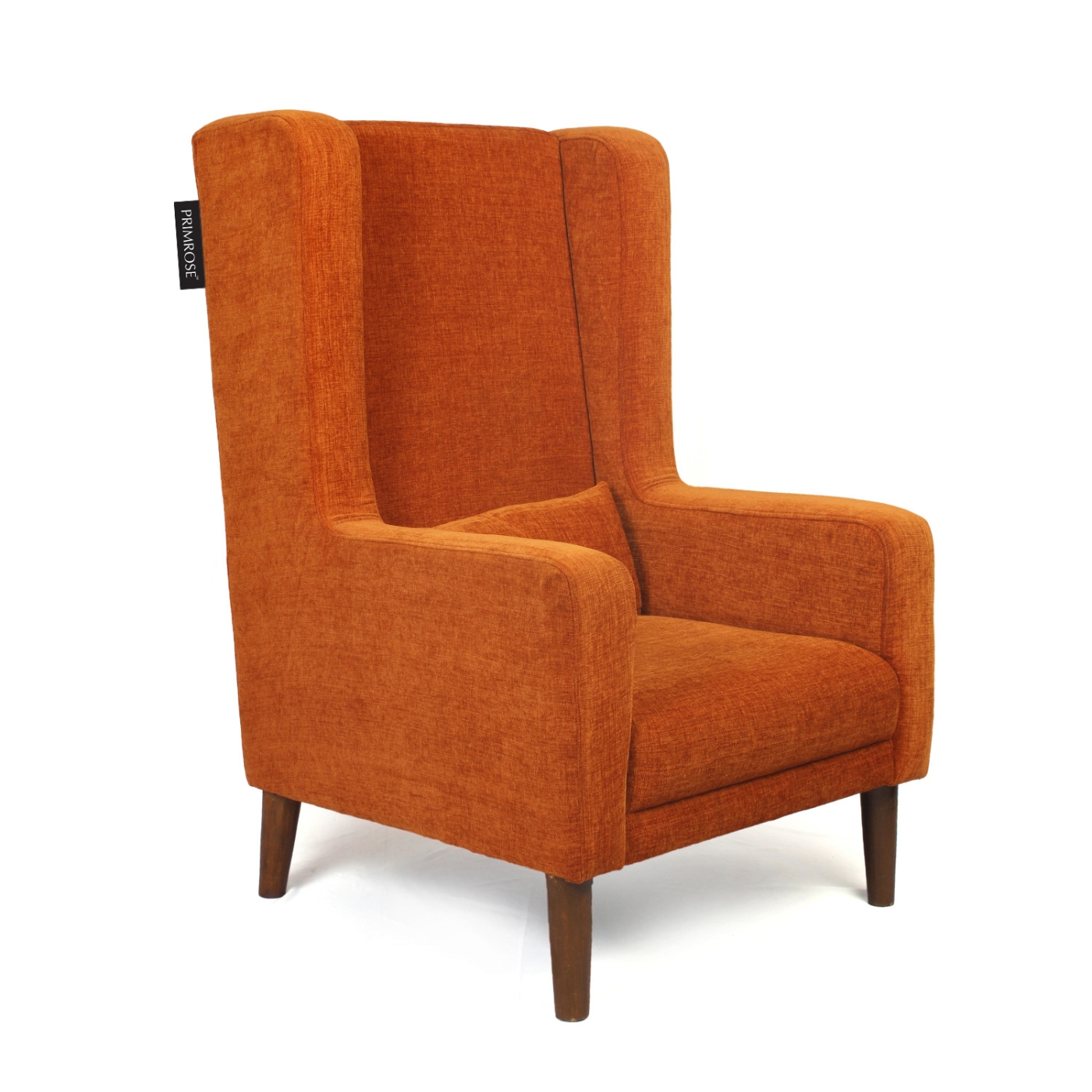 PRIMROSE Chicago High Back Molfino Fabric Chair - Orange  