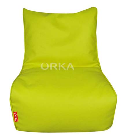 ORKA Digital Printed Yellow Bean Chair Chota Bheem Theme   XXL  Cover Only 