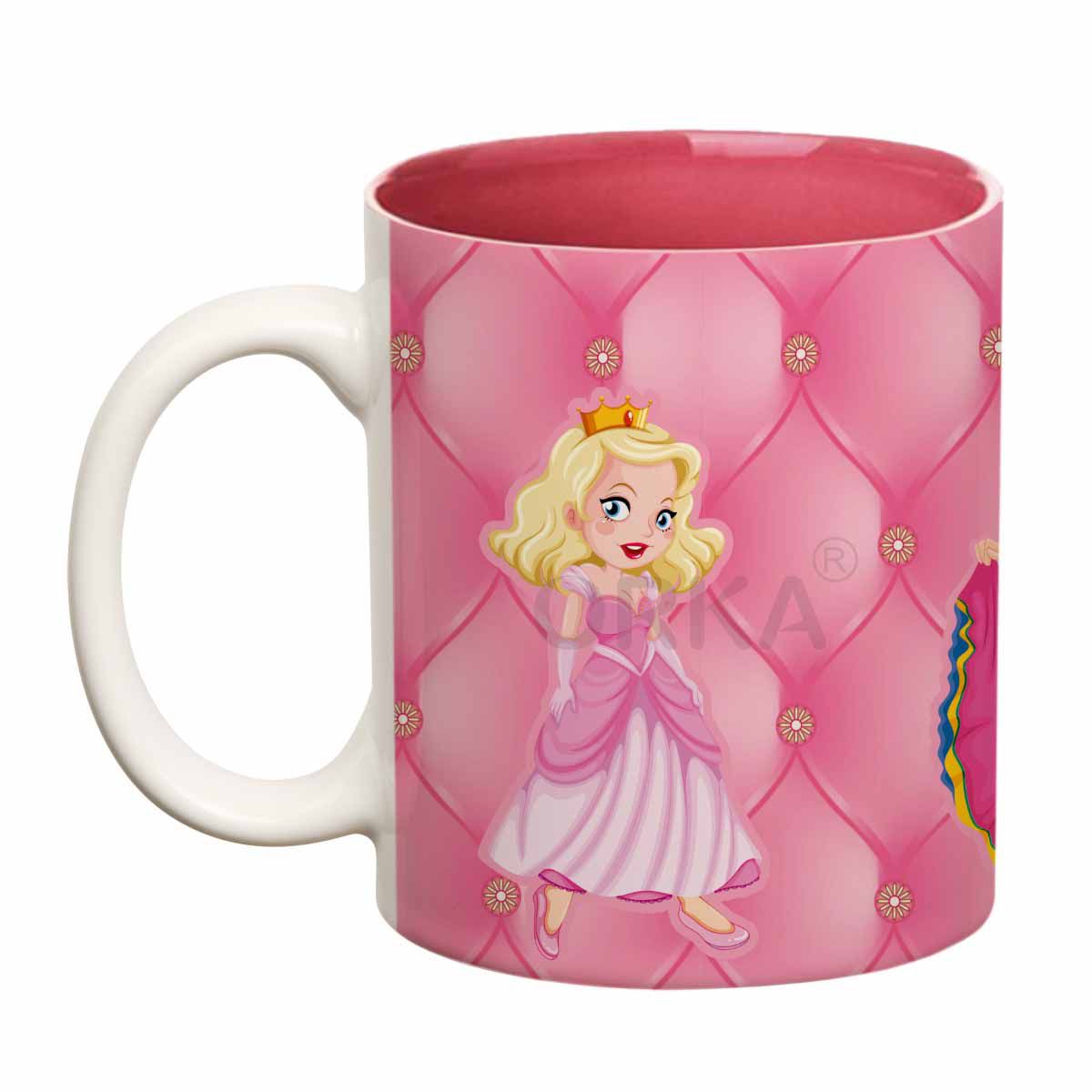 ORKA Coffee Mug Princess Theme 11 Oz 4  