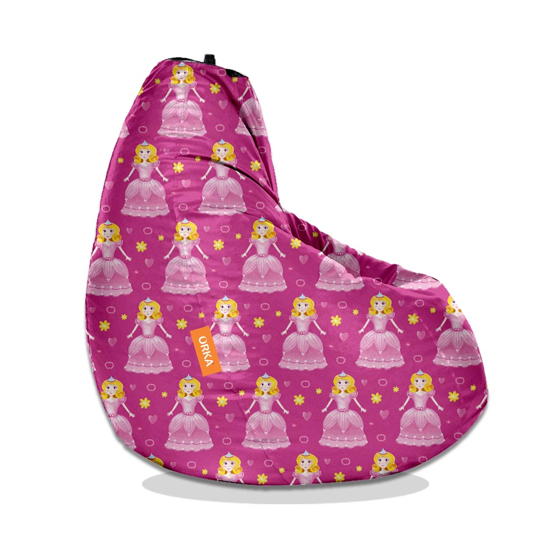 ORKA®Digital Printed Princess Theme Bean Bag 2  