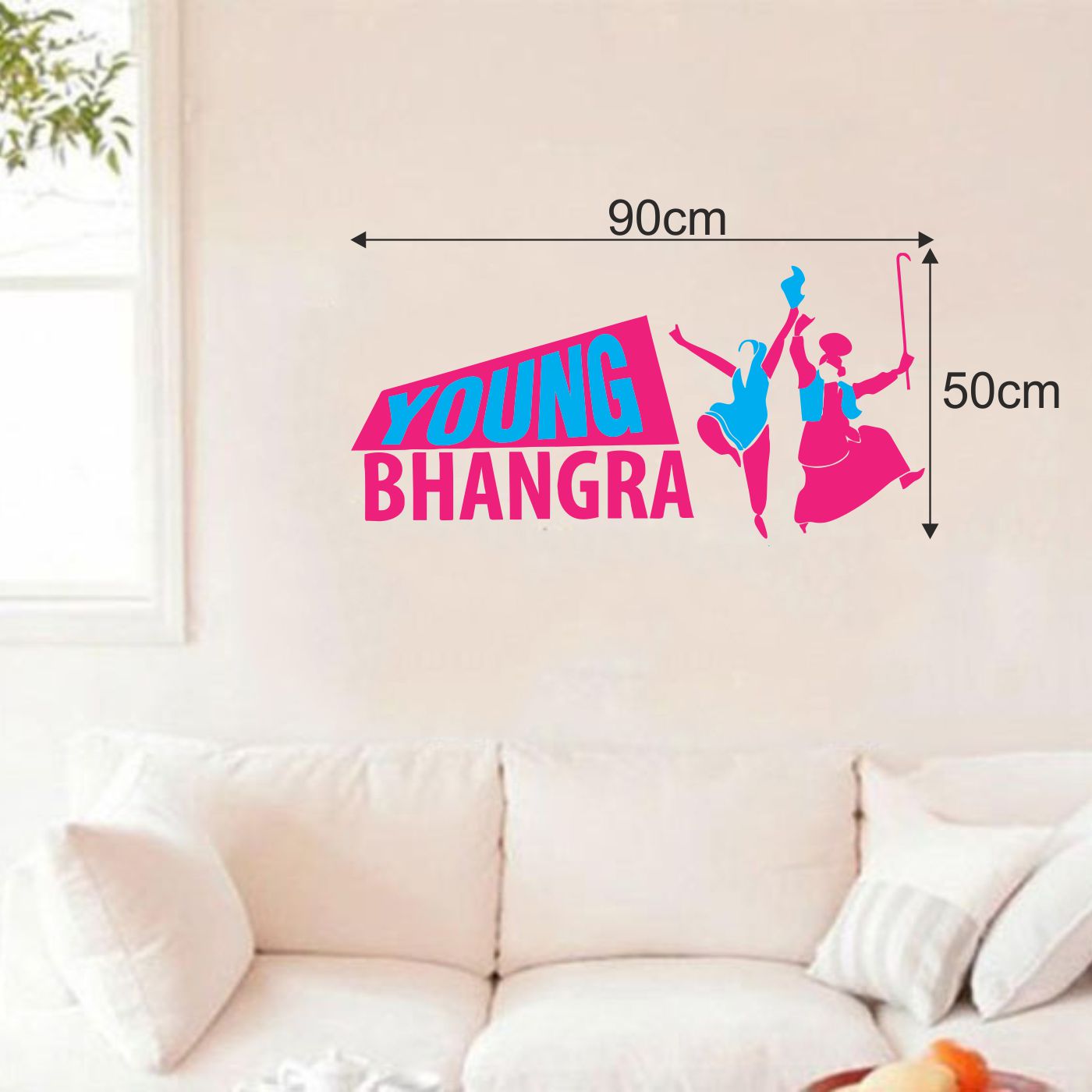ORKA Punjabi Theme Wall Sticker  12   XL 