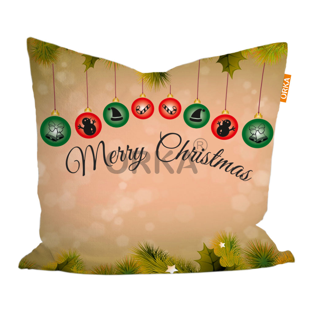 ORKA Digital Printed Christmas Cushion  25  