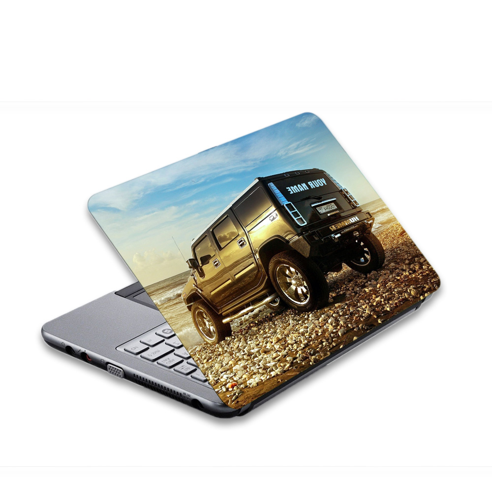 Orka Digital Printed Personalized Hummer Laptop Sticker Fits For All Model13,14,15,15.4,15.6,16,17 Inches Etc.s   