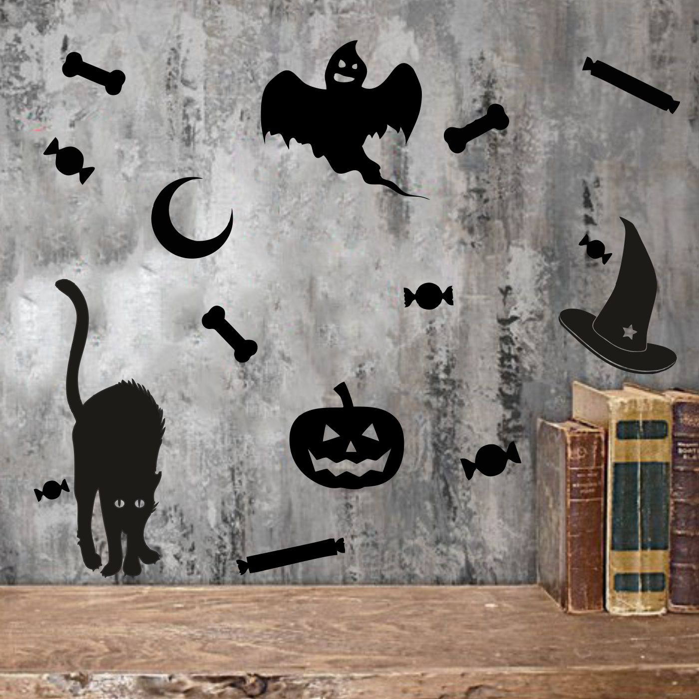 ORKA Halloween Wall Decal Sticker 28  
