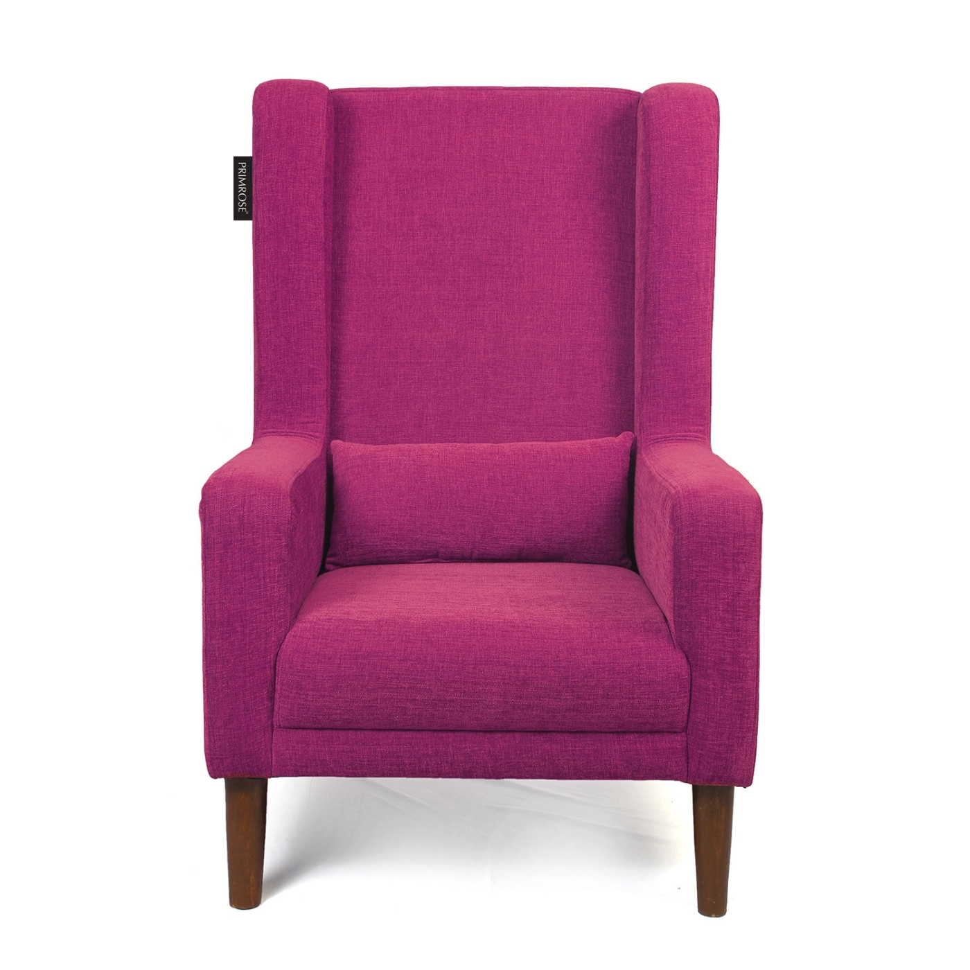 PRIMROSE Chicago High Back Molfino Fabric Chair - Violet  