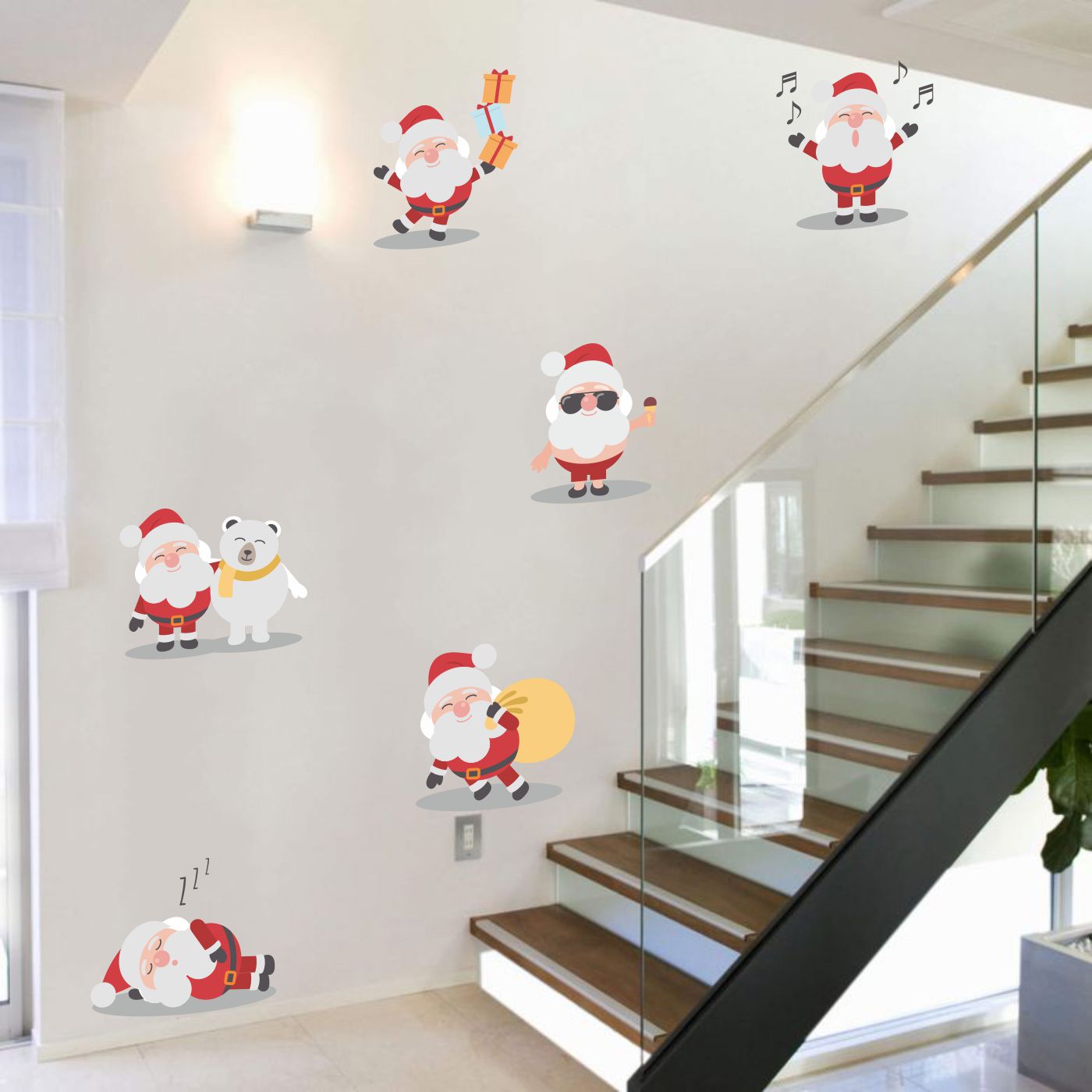 ORKA Christmas Theme Wall Sticker 10  