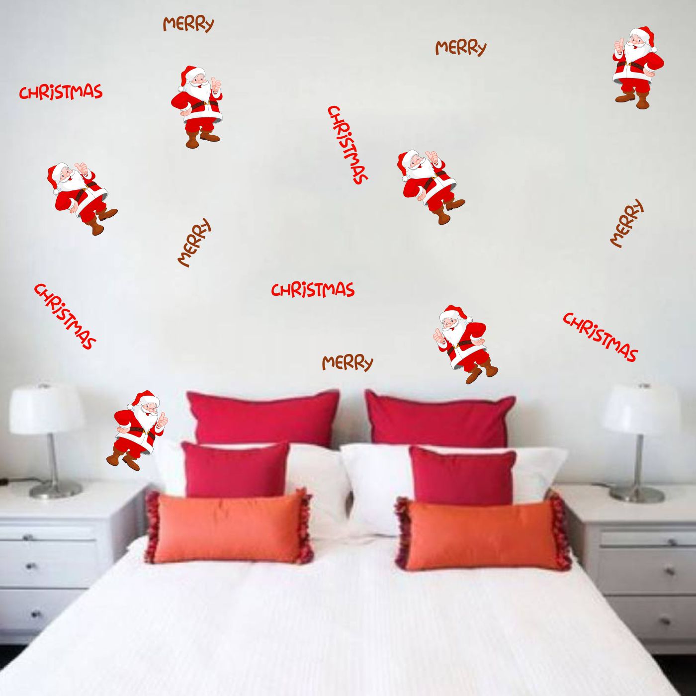 ORKA Christmas Theme Wall Sticker 21  