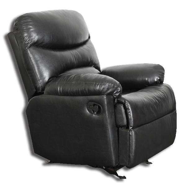 Premium Leatherette Manual Recliner  