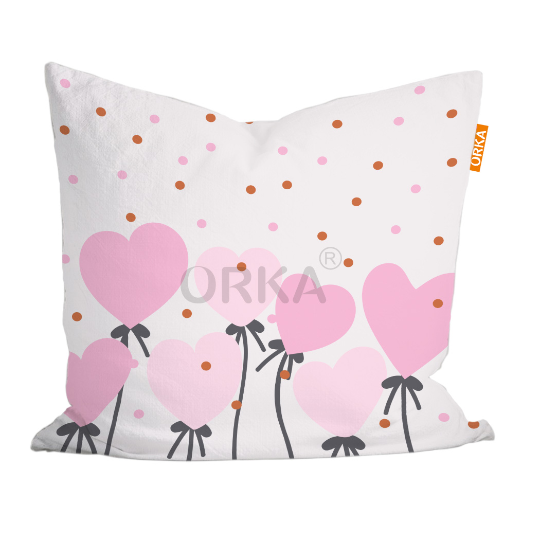 ORKA Valentine Theme Digital Printed Cushion 17  