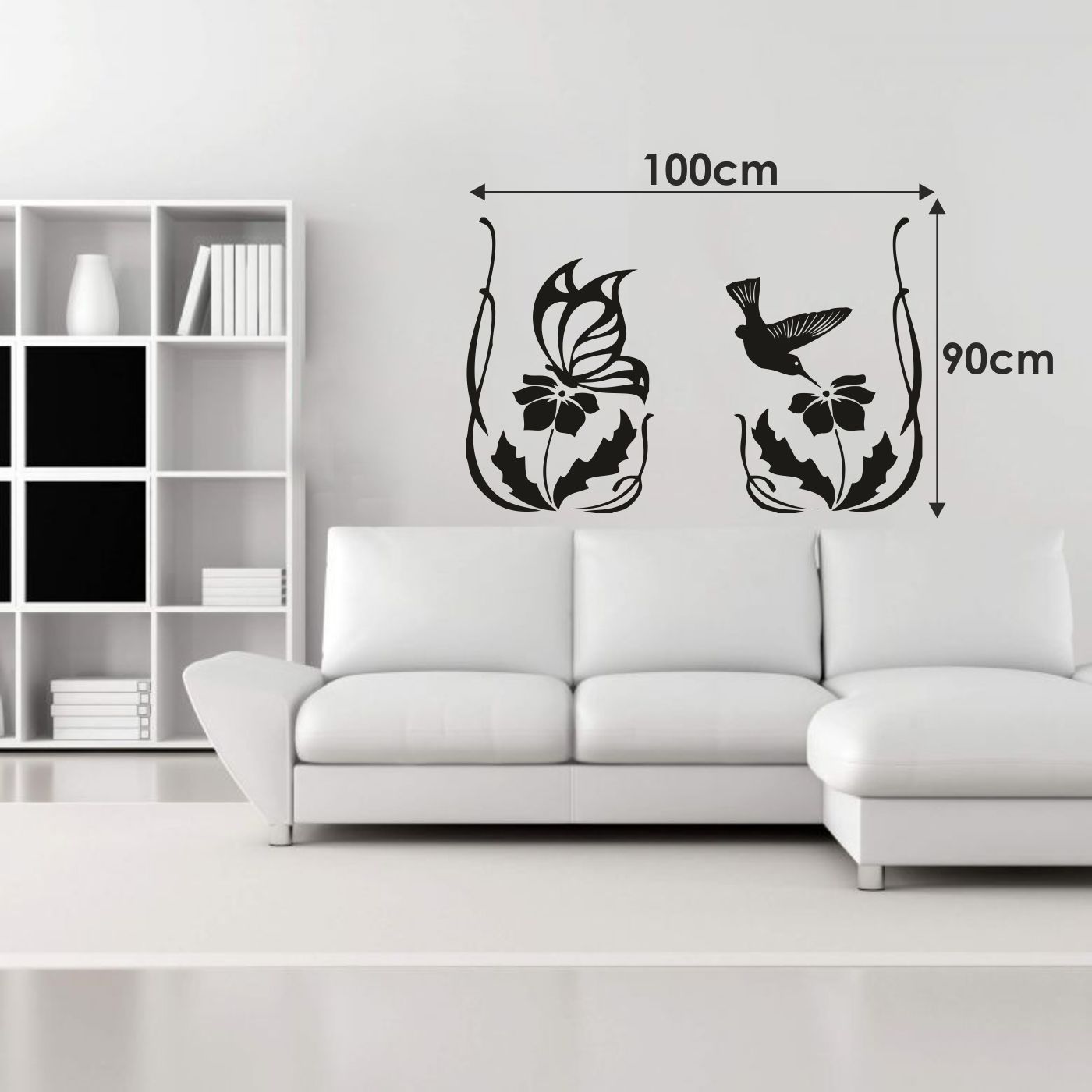 ORKA Butterfly Theme Wall Decal Sticker 7  