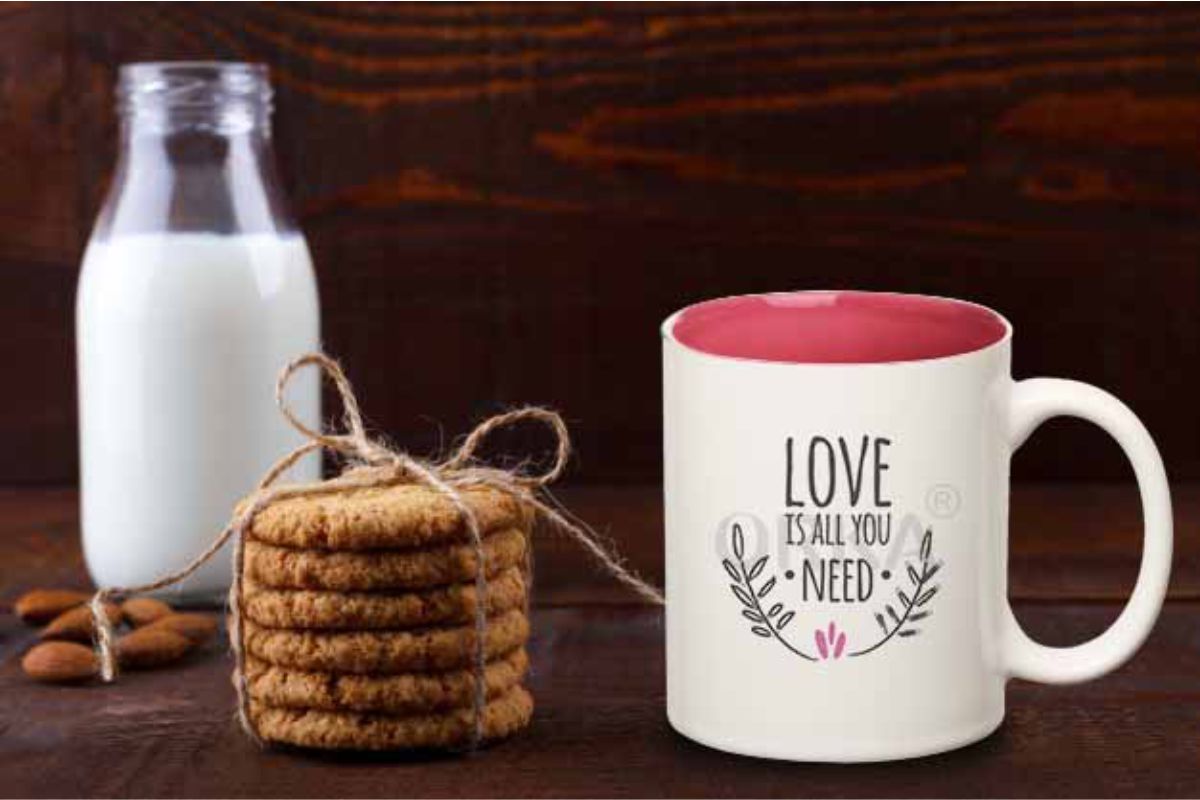 ORKA Love Is All You Need Theme Coffee Mug  