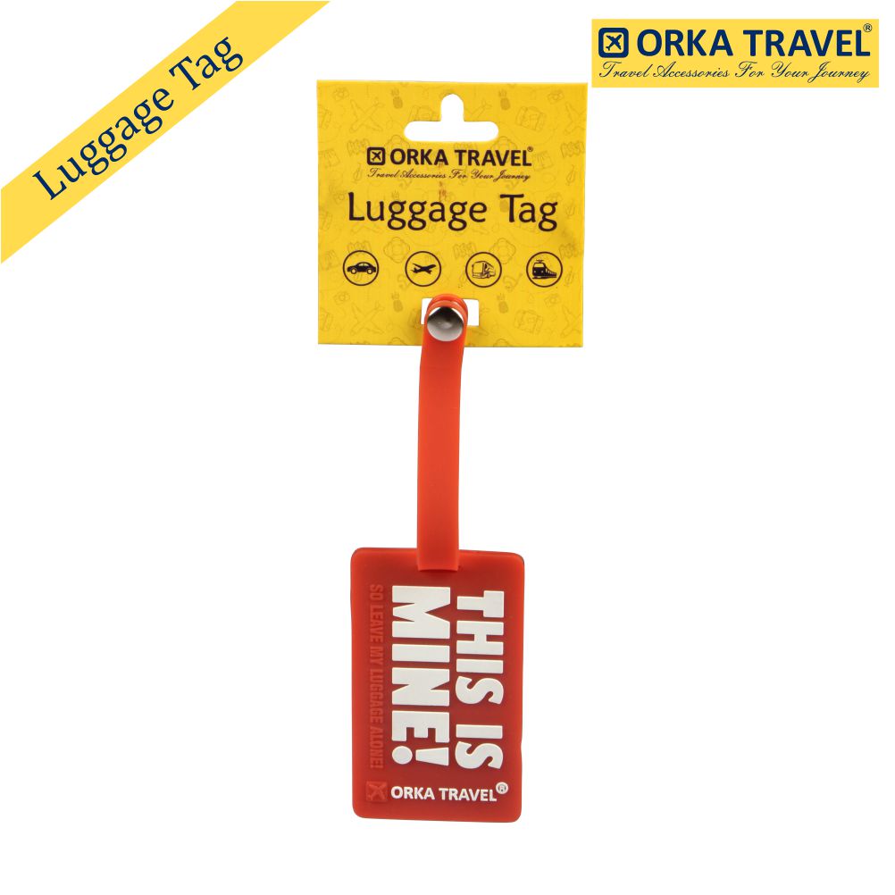 Orka Travel Luggage Tag This Is Mine  